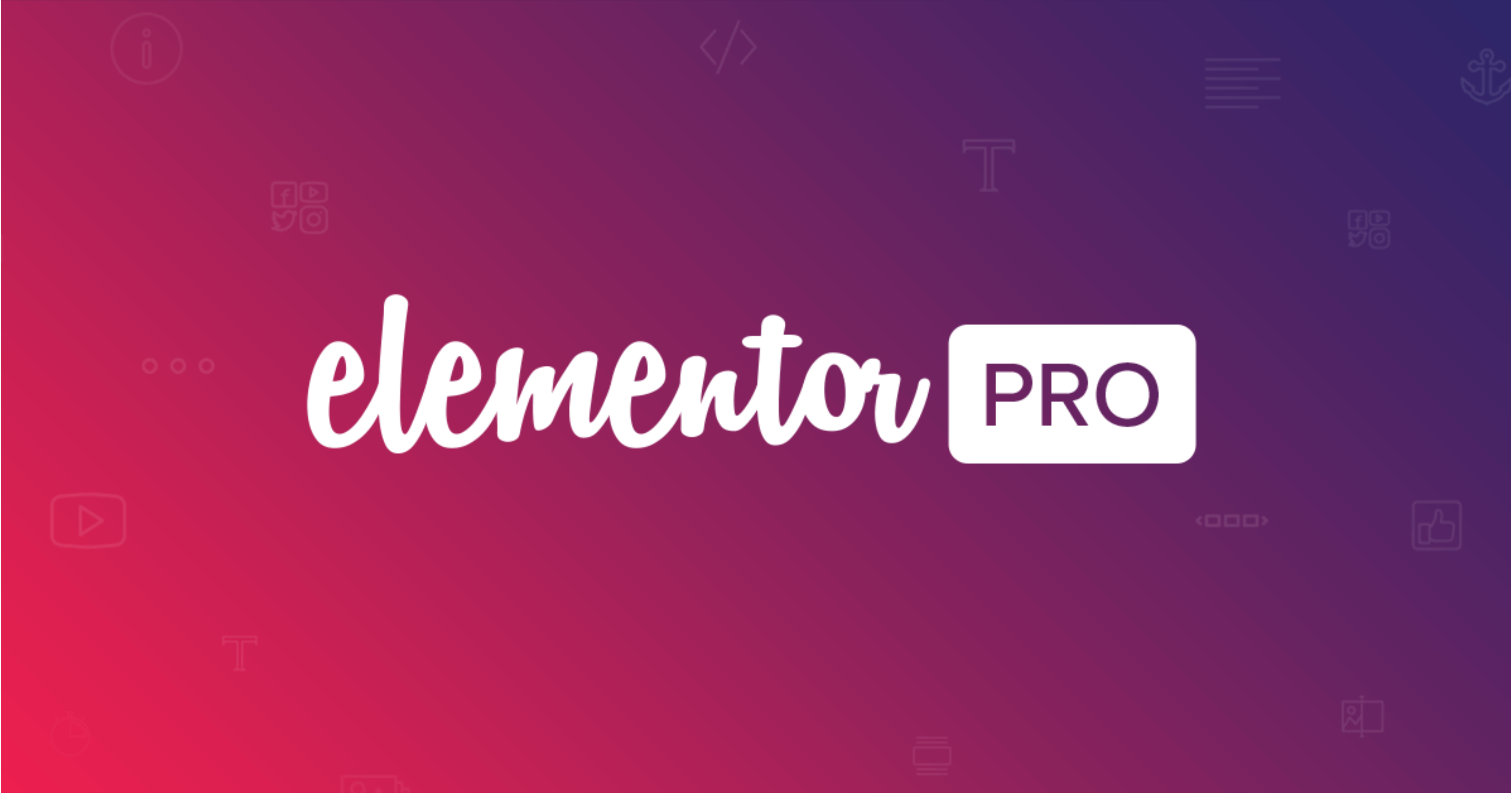 Elementor PRO - Create Amazing Websites Today